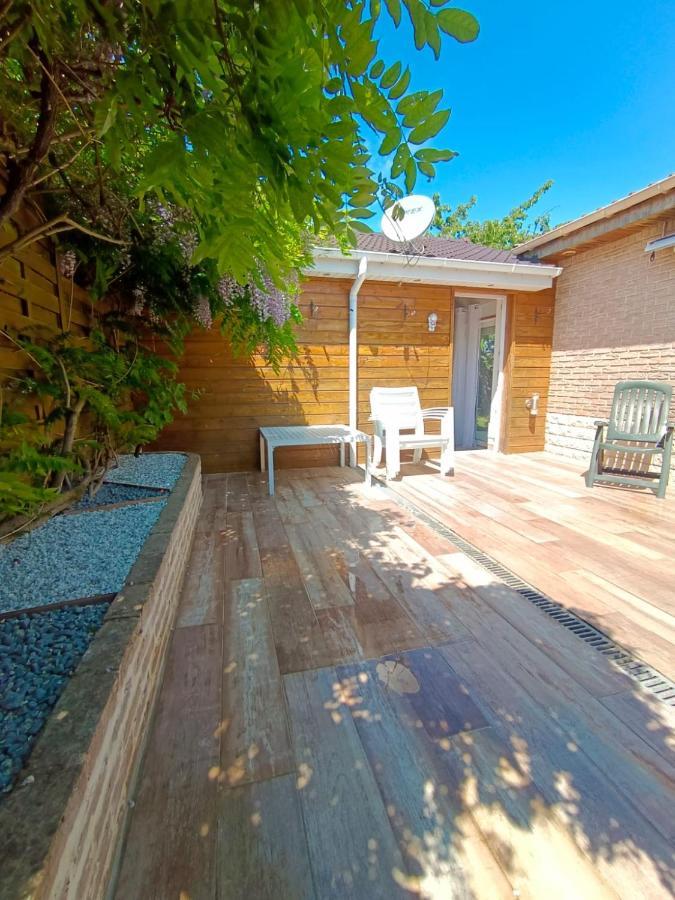 Studio Mer & Aa-Terrasse-Jardin-Wifi-Parking-Classe 3 Etoiles Grand-Fort-Philippe Eksteriør bilde